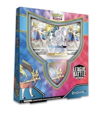 the pokemon league battle box is shown