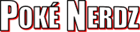 poke nerdz logo on a black background
