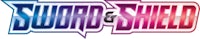the logo for sword & shield